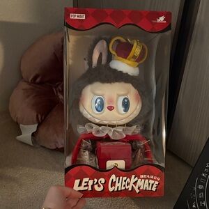 Pop Mart The Monsters Checkmate Figure - Red and Brown